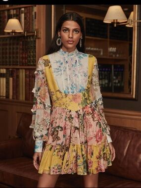 Hemant and Nandita Fluer Mini Dress S